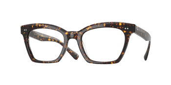 Das Bild zeigt die Oliver Peoples Fassung OV5566U 1741 in Atago tortoise.